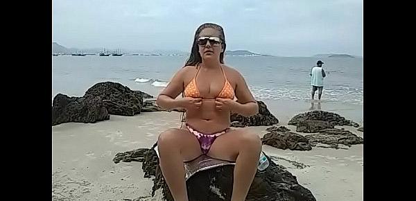  Livecam on the edge of the wonderful beach in Brazil